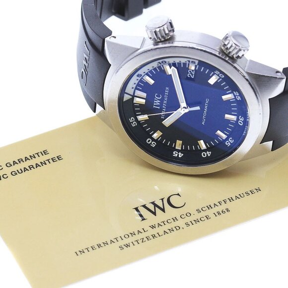 IWC SCHAFFHAUSEN Aquatimer Automatic IW354807 Date Automatic Men's Watch_85 - Picture 2 of 7